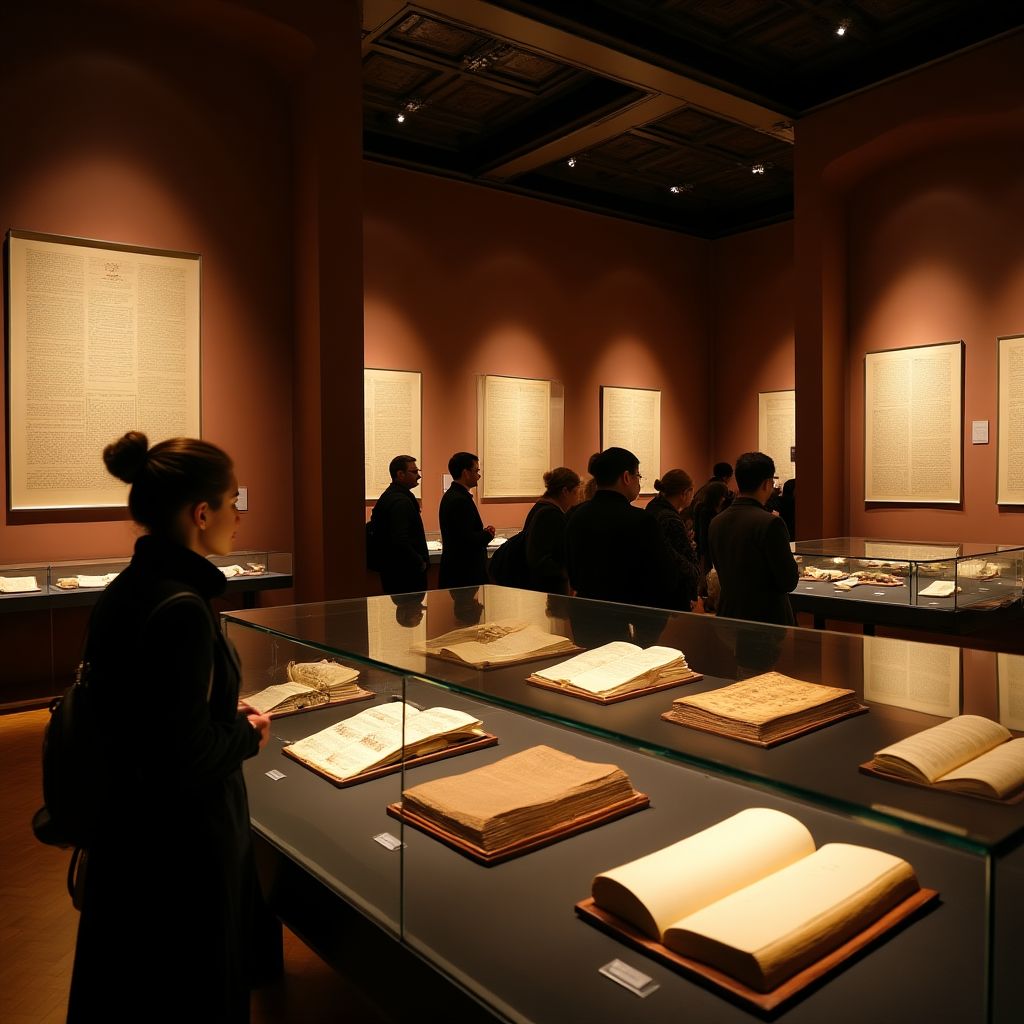 Exposition de livres rares
