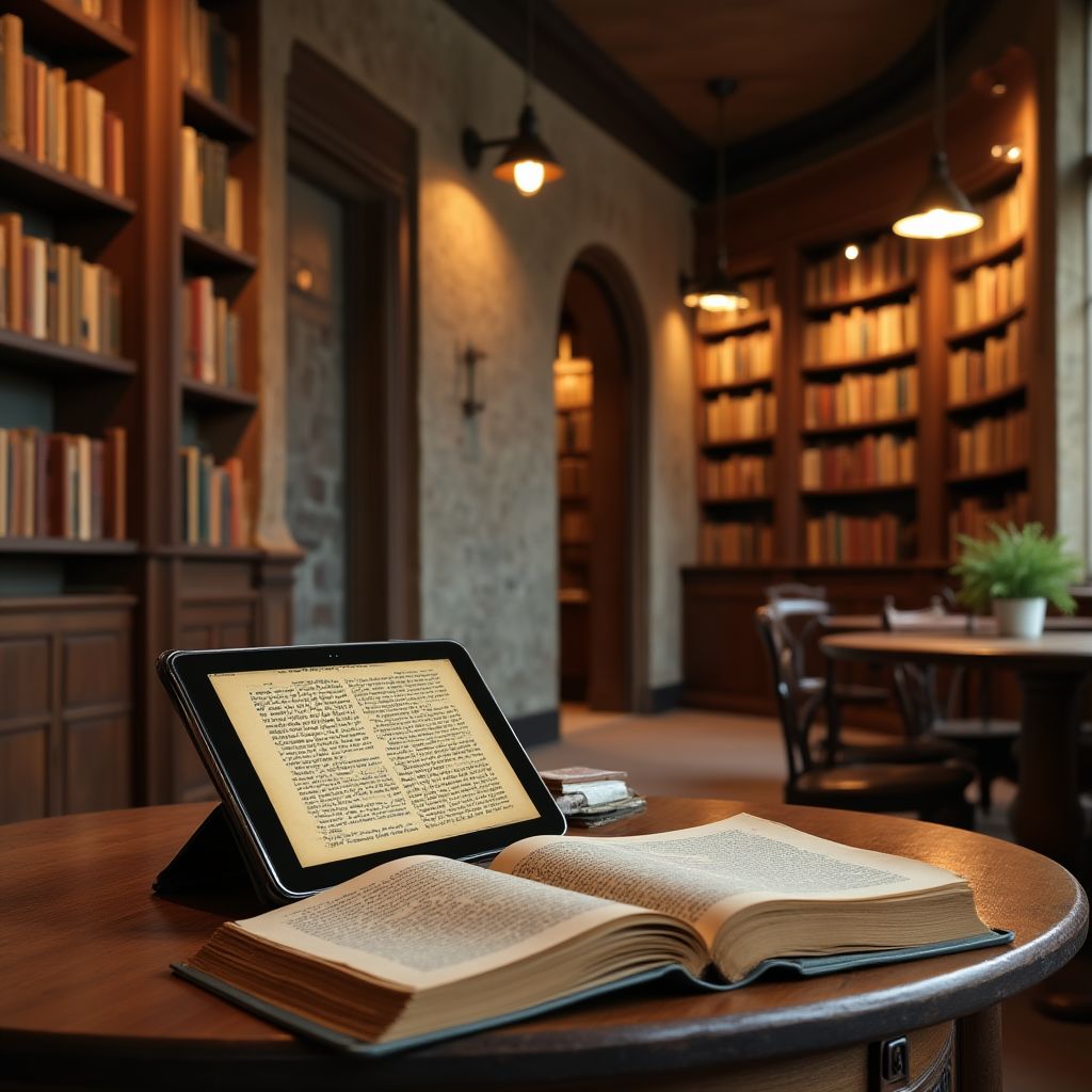 Bibliothèque numérique moderne
